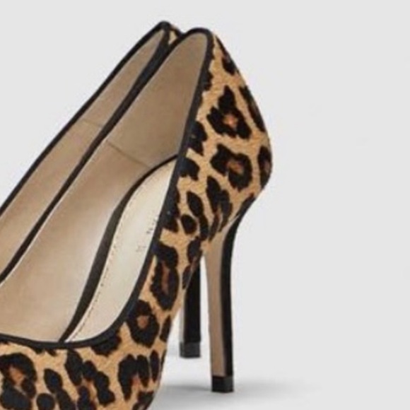 Zara | Shoes | Zara Leather Animal Print High Heels | Poshmark
